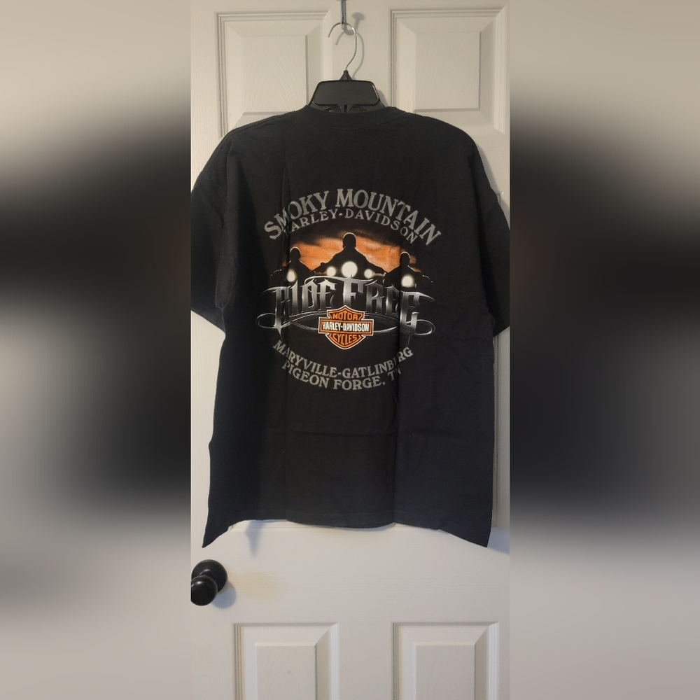 Harley-Davidson Black 'Ride Free' Tee